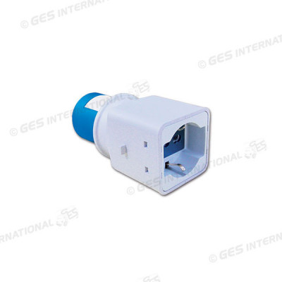 ADAPTADOR CONECTOR CEE ENCHUFE SCHUKO ( EUROPEO )