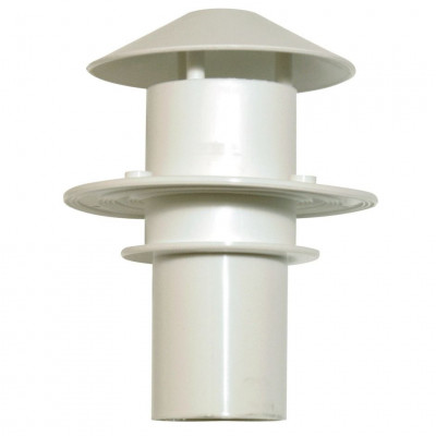 CHIMENA DE PLASTICO 60MM BLANCA