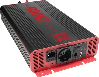 CONVERTIDOR ONDA PURA 12V.  2000W EZA