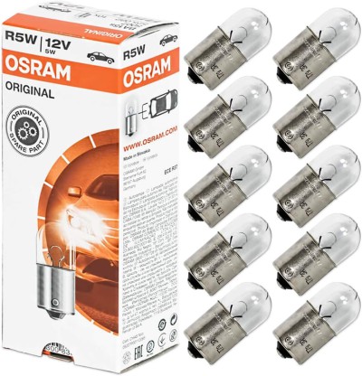 LAMPARA OSRAM ORIGINAL LINE R5W 12V HALÓGENA CASQU