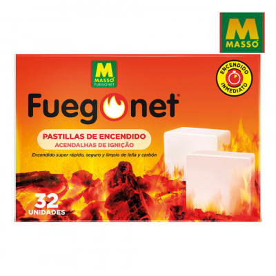 PASTILLAS DE ENCENDIDO - FUEGONET 32 UNDS