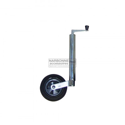 RUEDA JOCKEY MACIZA 48MM 200MM HASTA 150KG