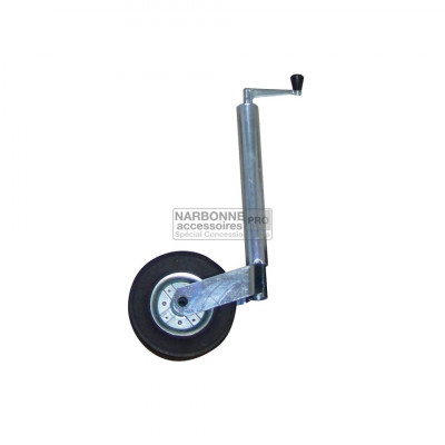 RUEDA JOCKEY TELESCOPICA 48MM MACIZA 220MM 150KG