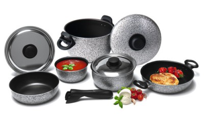 SET DE CAZUELAS DE COCINA 9 PIEZAS CAMP4