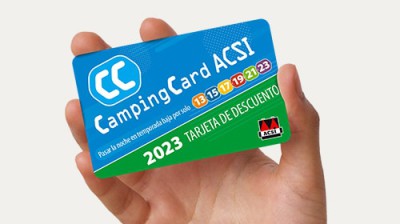 TARJETA CAMPINGCARD ASCI 2024 + 2 GUIAS ESPAÑOL